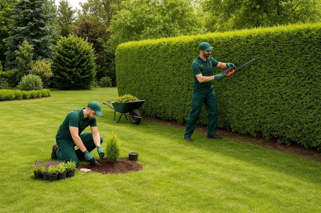 Serviços de jardinagem
